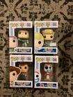Funko Pop! Pixar Toy Story 4 Bo Peep, Forky, Sheriff Woody, Buzz Lot Of  4