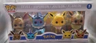 Funko Pop! Vinyl Pokémon Eevee Vaporeon  Jolteon Flareon 4 Pack