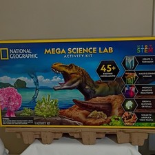 National Geographic Mega Science Lab STEM Activity Kit w/ 45 Experiments