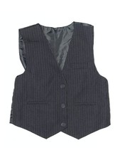 Unbranded Boys Gray Tuxedo Vest 6