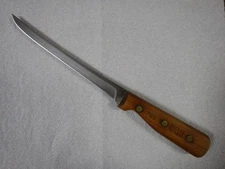 1980s Vintage 7 1/2" Blade CHICAGO CUTLERY 78S Fisherman Fillet Boning Knife USA