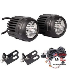 LED Spotlight with Wiring Harness Kit-2Pack,3Inch LED 80W Spot - Round 3inch
