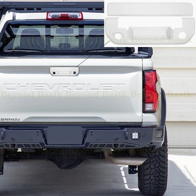 For 2023-2026 Chevy Colorado Tailgate Handle COVER w/KH & BCH GAZ SUMMIT WHITE