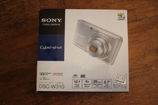 Sony Cyber-Shot DSC-W310 12.1MP Compact Digital Camera Black New in Sealed Box