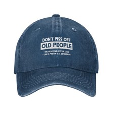 Don't Piss Off Old People UNISEX baseball caps outdoor sun caps