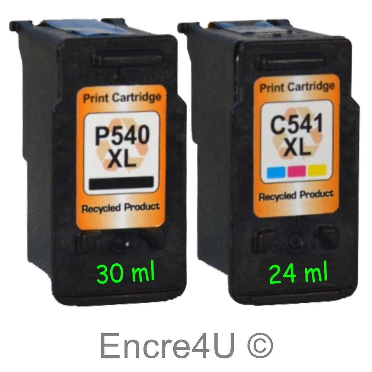 Cartouches D’encre Compatibles Canon PG-540XL + CL-541XL – Noir Et Couleur – 2 Pack