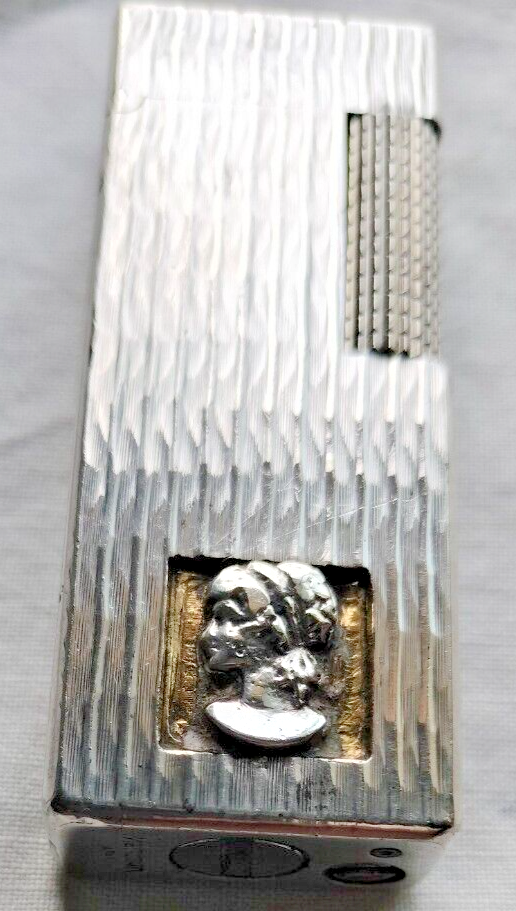 Maruman Kardan Deluxe GL-58 Gas Lighter Silver Plated Maruman Kardan Deluxe GL-58 Gas Lighter Silver Plated