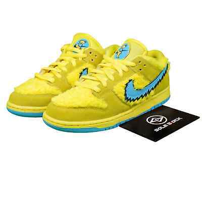 ◆送料無料◆GRATEFUL DEAD X NIKE SB DUNK YELLOW◆大人気◆ Nike Dunk Low SB x Grateful Dead Yellow Bear Men's CJ5378
