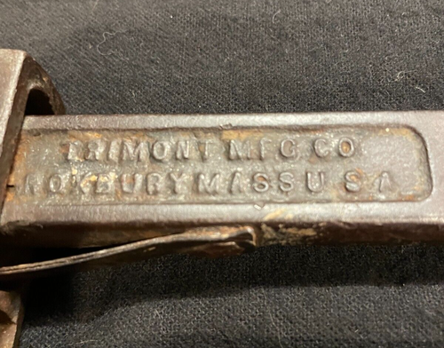 Vintage Stillson Walworth Mfg Boston Mass USA Pipe Wrench 14” Pipe Wrench T 14 - Picture 5 of 9