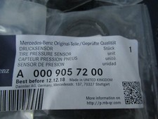 Tire pressure sensor w/stem valve 000 905 72 00