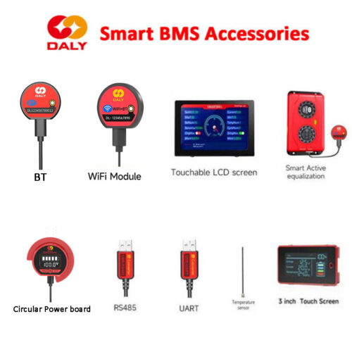 Daly New KMS/Regular Smart BMS Wifi Module/UART/Active Balancer/LCD Display lot - Picture 2 of 21