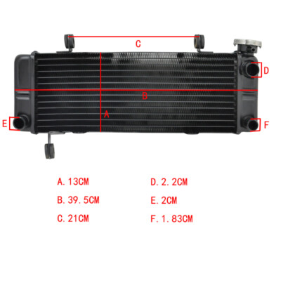 OEM Replacement Radiator Cooler for Honda RVF400 NC35 94-97 VFR400 NC30 ...