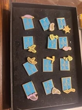 WDCC PRODUCTION MARK 12 PIN SET