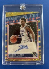2020-21 Optic Fast Break Signatures Gold /10 Tobias Harris