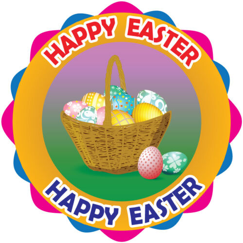 35 Pre-cut Easter Bunny Cupcake Toppers assorted Edible Wafer Paper - Picture 5 of 20