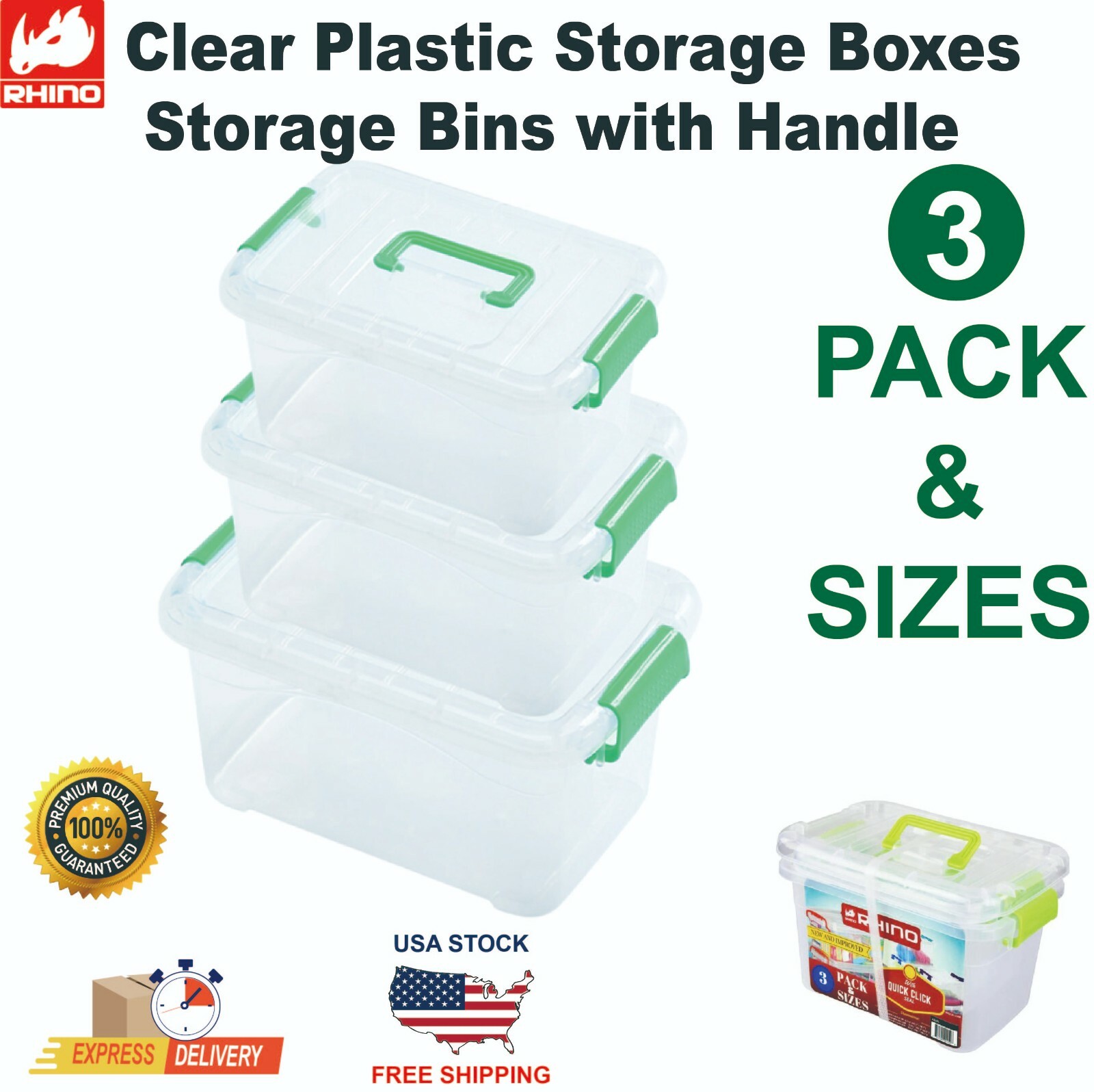 Large Clear Plastic Storage Bins Bulk Dandk Organizer