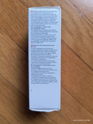 Cantabria Labs Heliocare Sunscreen Ultra Gel 50ml LSF 50 versiegelt BB 27 Fernblock - Bild 2 von 6