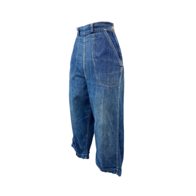 Vintage 1940s Stockton Of Dallas Original Ranch Wear Denim Jeans