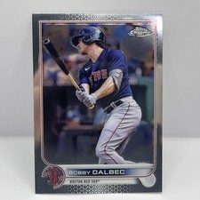 2022 Topps Chrome Baseball Bobby Dalbec Base #51 Boston Red Sox