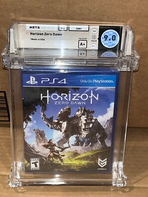 Horizon Zero Dawn PS4 Playstation 4 WATA Certified 9.0 A+ New Sealed Not VGA !~