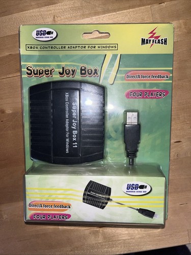 Mayflash Super Joy Box 11 Xbox Controller Adapter for Windows PC 4 Four Players - Picture 3 of 3