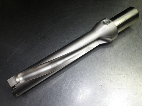 Mitsubishi 1.4375" Coolant Thru Indexable Drill 1.5" Shank MVX1437X5C150 (LOC349 - Picture 2 of 3