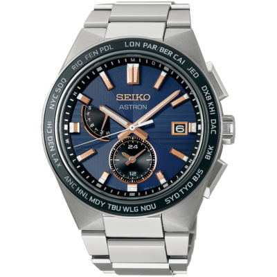 SEIKO セイコー アストロン ネクスター SBXY053 SEIKO ASTRON NEXTER SBXY053 Titanium Radio Solar Watch Navy Dial