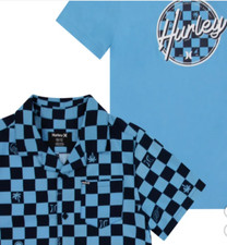 Hurley Youth Woven Shirt Tee Set Colors, Sizes