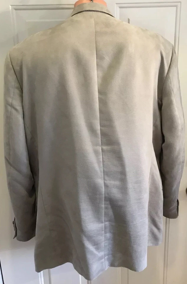 LUCA ROSSI, Italia, Hombre, 46R, Gamuza Sintética, Chaqueta/Abrigo/Abrigo en Beige. Foto 4 de 4