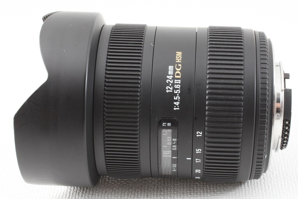 SIGMA 12-24mm F/4.5-5.6 Ⅱ DG HSM for Nikon Lens EXCELLENT++ JAPAN 