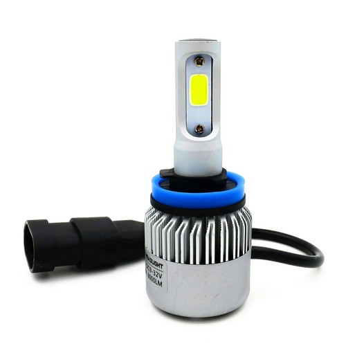 Alla Lighting Multi LED Chips COB H11 Cornering|Fog Light|Headlight Bulb White - Picture 10 of 12