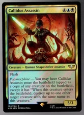 Callidus Assasin 109/168 Rare Surge Foil Warhammer 40K MTG NM