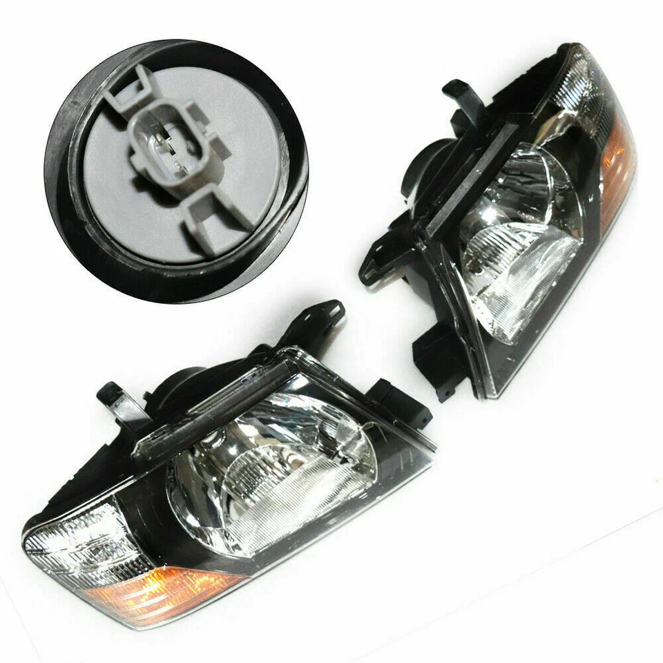 Juego Faros Faros Faros 2000-2006 Para Mitsubishi Pajero Montero L+R Foto 2 de 4