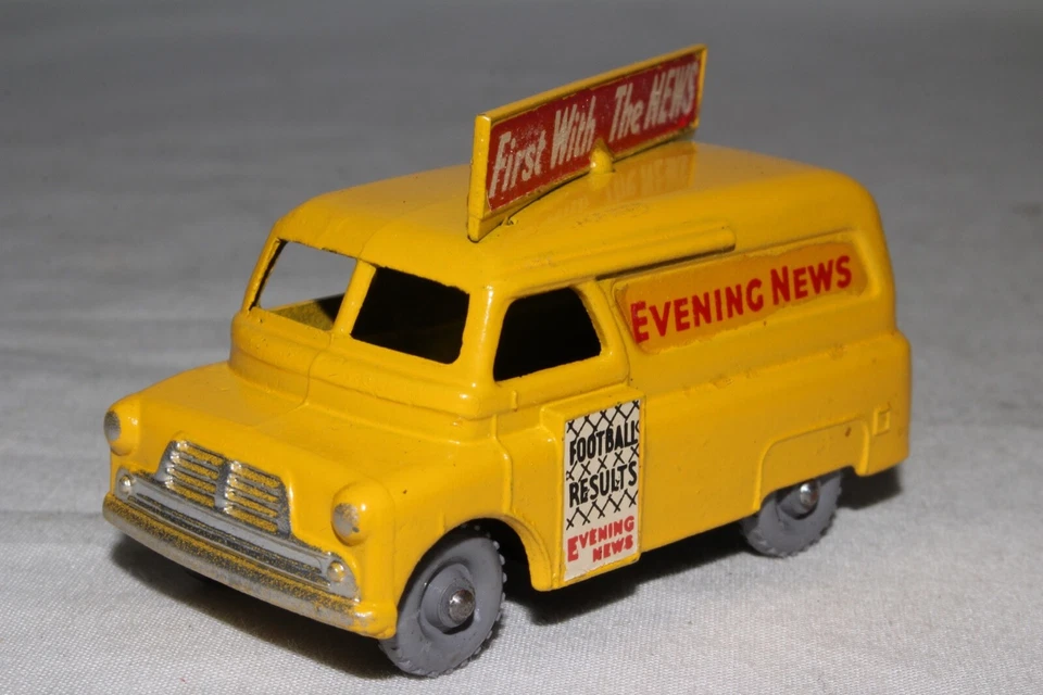 MATCHBOX LESNEY #42A BEDFORD NIGHT NEWS VAN, GPW, EXCELENTE, CAIXA TIPO C - Imagem 4 de 4
