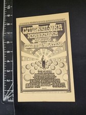 Quicksilver Messenger Service Country Weather 2/12/71 Seattle Concert Handbill
