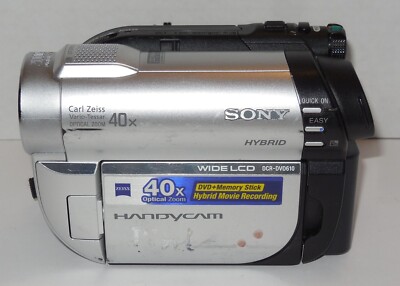 Sony DCR-DVD610 HandyCam Mini DVD Camcorder with Zeiss 40x Optical