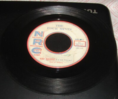 the four mints/ 45pm records.pop music/  n r c records