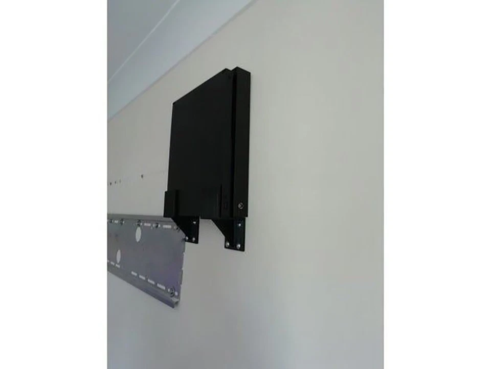 Wall Mounting Hardware Brackets for Microsoft Xbox One X Console Case Stand Dock - Image 3 of 4