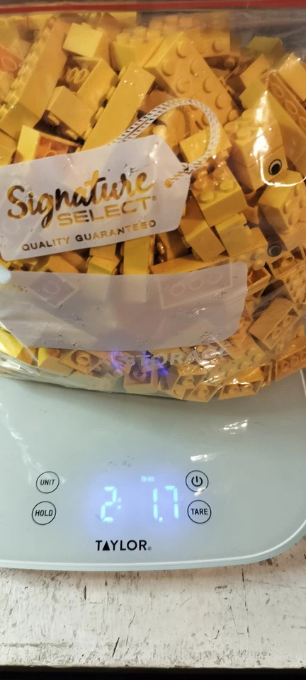 乐高套装 2 磅黄色 2x2 2x3 2x4 2x6 2x8 砖城市城堡海盗 MOC — 第 2/2 张图片