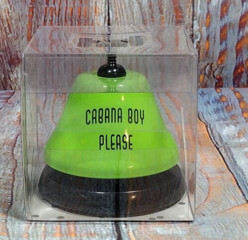 Slant Collections Bar Bell "CABANA BOY PLEASE" BRAND NEW - Picture 1 of 8