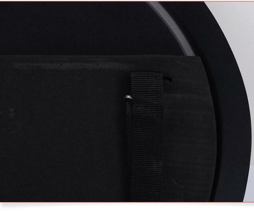 Metal Anti-Riot Shield Round Protective Cosplay CS Campus Security Training - Picture 9 of 9