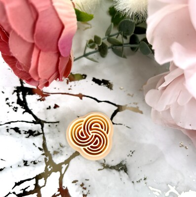 Celtic Knot Clay Polymer Clay Cutter | 3D Printed Clay Tool | IrisCrafts7 UK