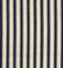 Schwarz 100 % Baumwolle Canvas tickender Stoff 54" gewebte Polsterung *Verkauf*