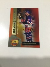 1995 Signature Rookies Signatures #22 Daymond Langkow Autograph /7750 NHL