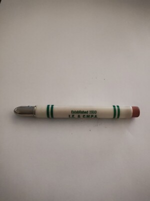 Vintage Bullet Pencil L.E. & C.M.P.A. Job Insurance Headquarters Detroit Michiga