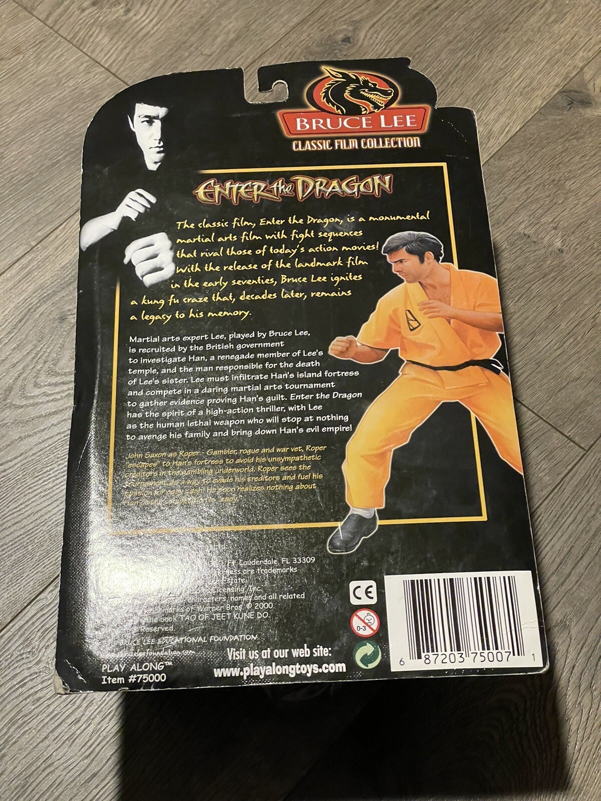 Bruce Lee Classic Film Collection John Saxon As Roper In "Enter The