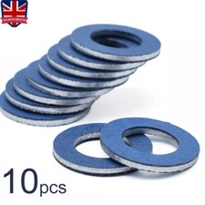 10x 90430-12031 For Toyota Lexus Oil Drain Sump Plug Washers Gasket 12mm Hole