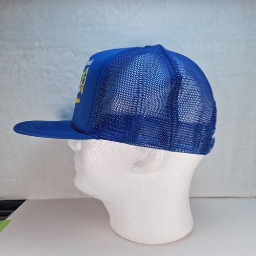 De colección Divertido Caza Camionero Sombrero Gorra Malla Snapback Azul "¡The Buck Stop Here!" - Imagen 3 de 6