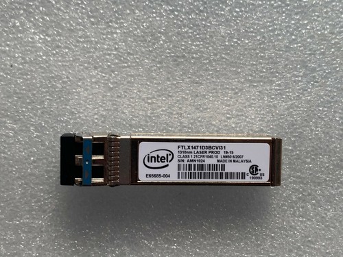 INTEL E10GSFPLR FTLX1471D3BCV-I3 E68685-002 10GE SFP+LR X520 X710