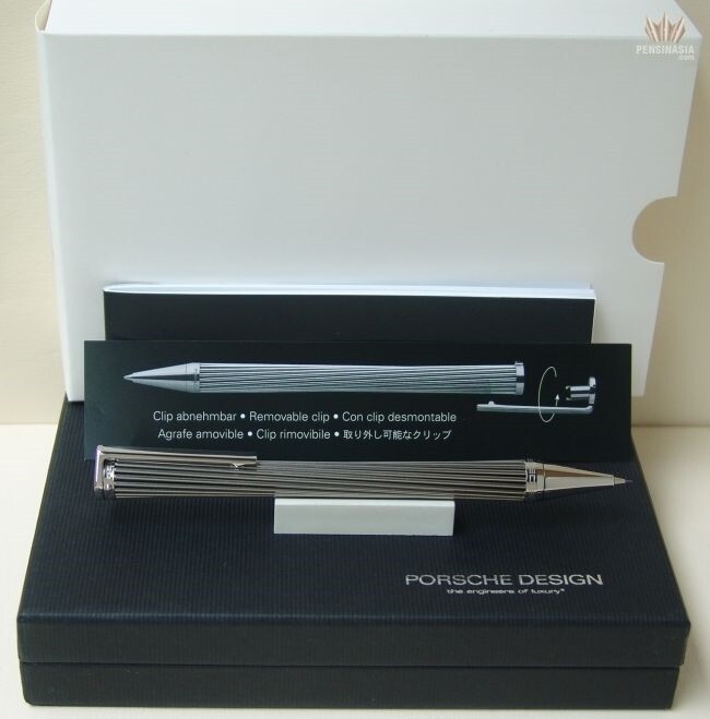 【レア】Porsche Design シャープペンシル P3130 PORSCHE DESIGN P3130 MIKADO STAINLESS STEEL PROPELLING